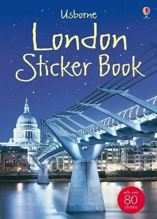 

Книга с наклейками London Sticker Book Rosie Dickins ISBN 9781409522812