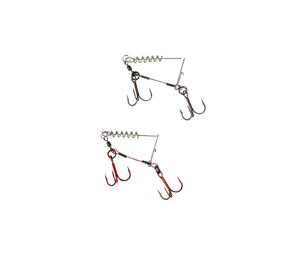 

Оснастка Savage Gear Carbon49 Corkscrew Stinger 2x#1/0 28kg 2pcs (арт.123418540973)