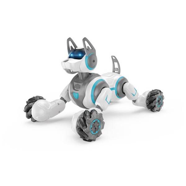 

Детская Игрушка Собака Робот на радиоуправлении STUNTDog управление пульт, браслет (White)