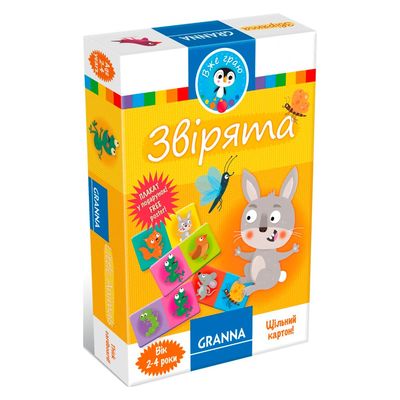 

Настольная игра Granna Зверята (82654) (10-513769)