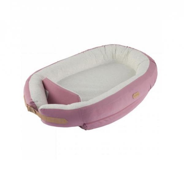 

Кокон для сна новорожденного Voksi Baby Nest Light Pink