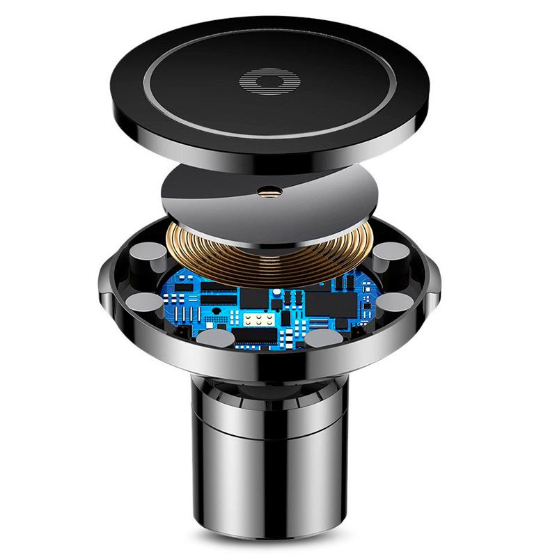 

Холдер Baseus Wireless Charger Big Ears Car Mount (WXER-01) Black