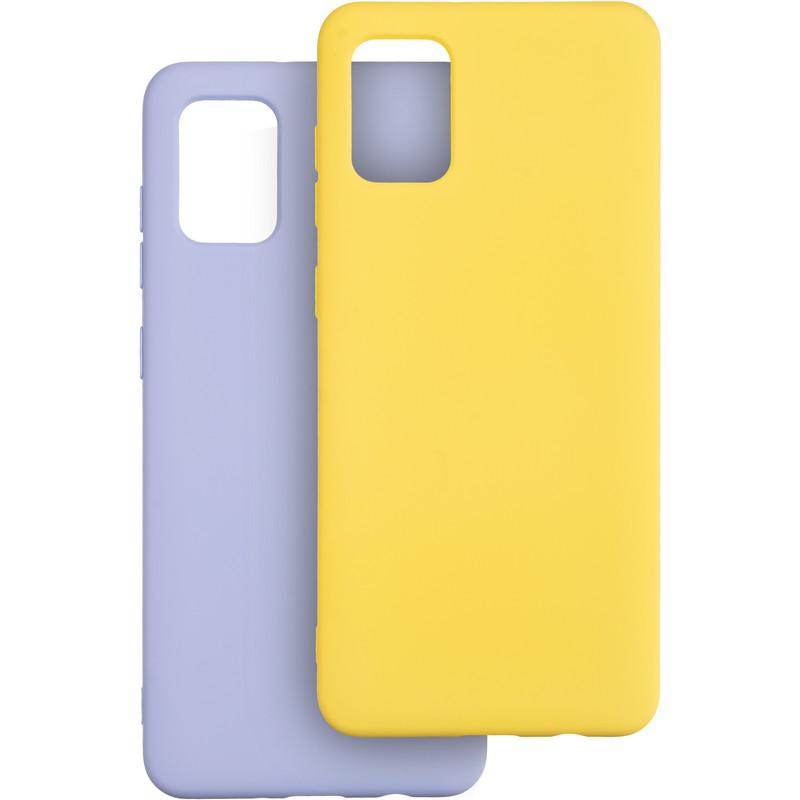 

Набор чехлов Krazi Full Soft для Samsung A315 (A31) Violet/Yellow