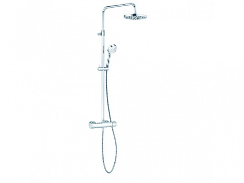 

Душевая система Kludi Logo Dual Shower System с термостатом (6809505-00)