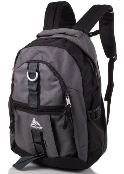 

Мужской надежный серый рюкзак ONEPOLAR w731-grey