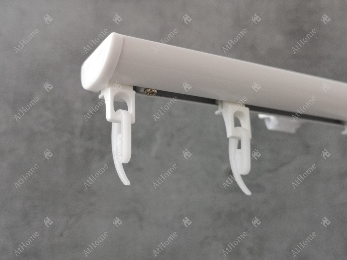 

Потолочный карниз Quadrum DS одинарный алюминиевый 290 см Белый