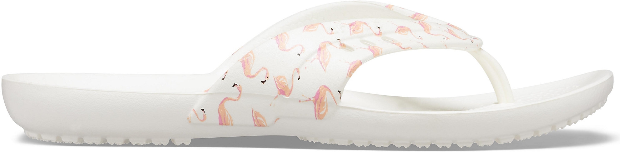

Вьетнамки Crocs Jibbitz Kadee Seasonal Printed 206190-6J0-W7 37-38 23.8 см Flamingo/White