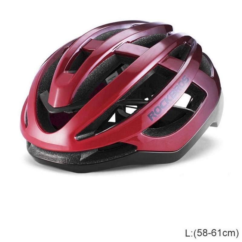 

Велошлем Rockbros хамелеон L L Red H55L
