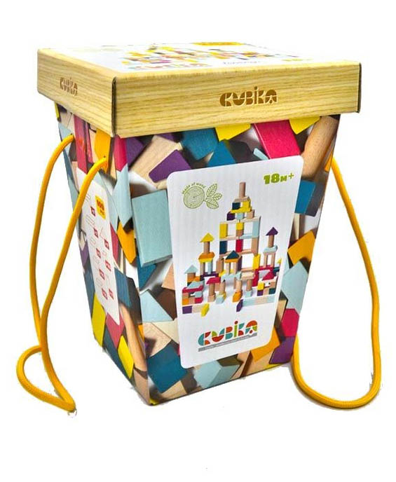 

Дерев'яний конструктор Cubika 1 (100 елементів) 15184
