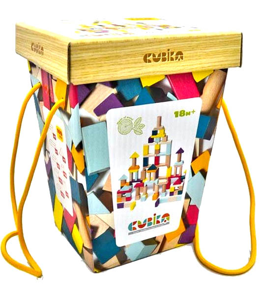 

Дерев'яний конструктор Cubika 2 (50 елементів) 15191