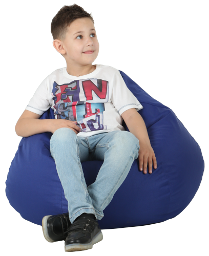 

Кресло-груша детская Синяя Детский 60х90