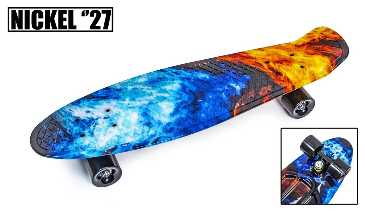 

Скейтборд. Penny Board Nikel 27" "Fire and Ice"