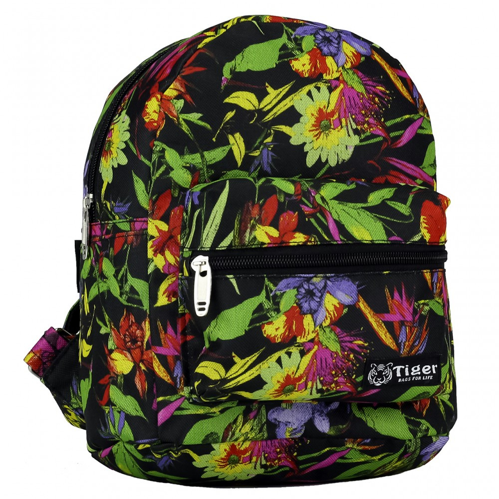 

Маленький рюкзак на 6,8 л Tiger Mini Print с принтом Цветы