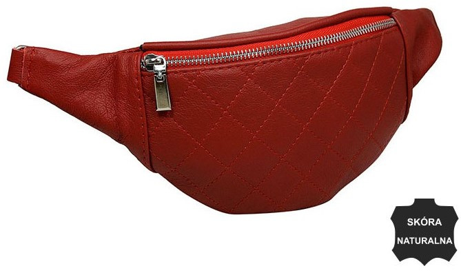 

Женская сумка на пояс из кожи Always supersumka (TР012KS05D red)