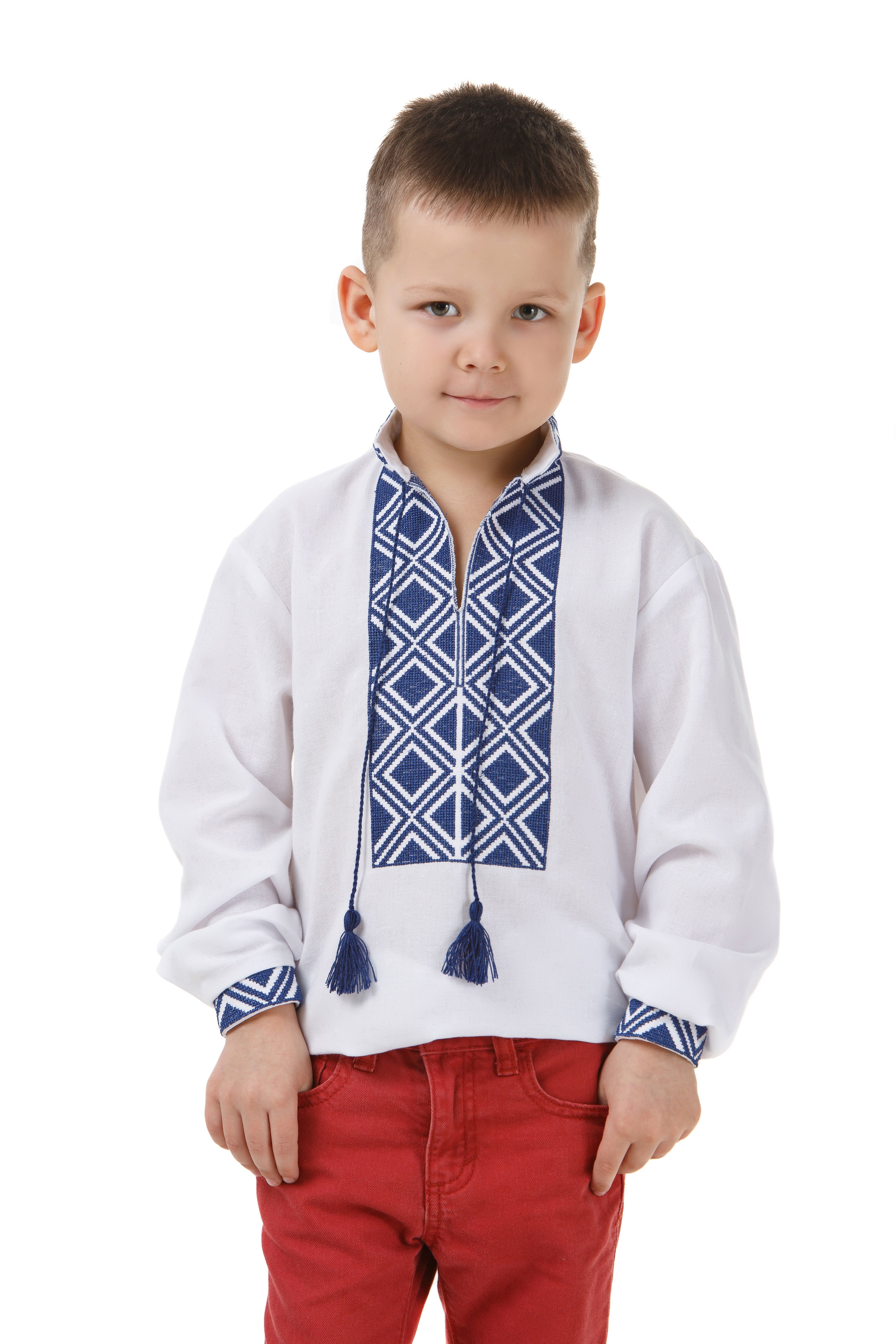 

Вишита сорочка для хлопчика 140 UKR-0103 UkrGlamour