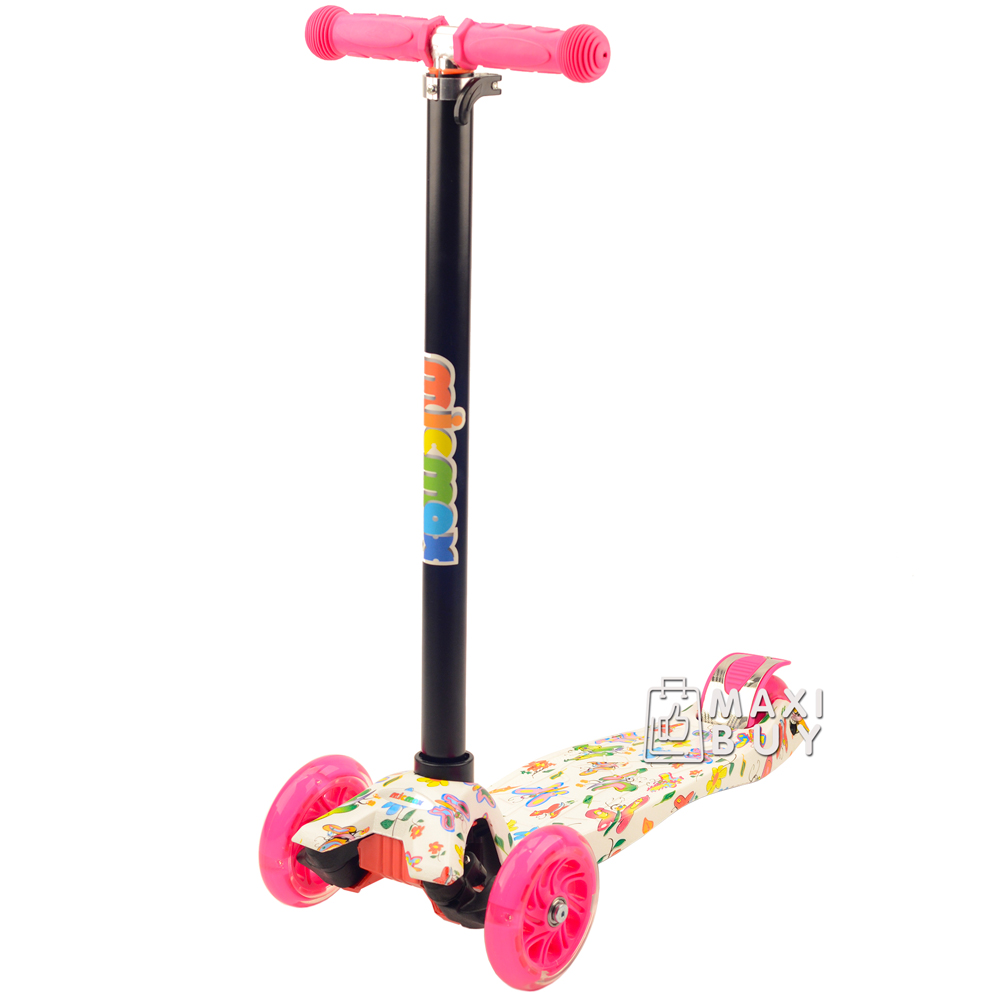 

Самокат детский ScooteX Scooter Maxi 3D Print Butterfly