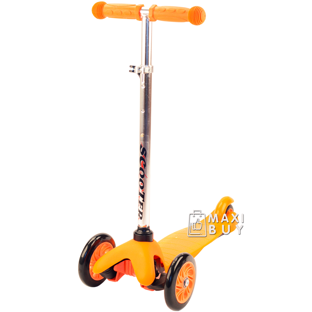 

Самокат детский ScooteX Scooter Mini Colorful оранжевый