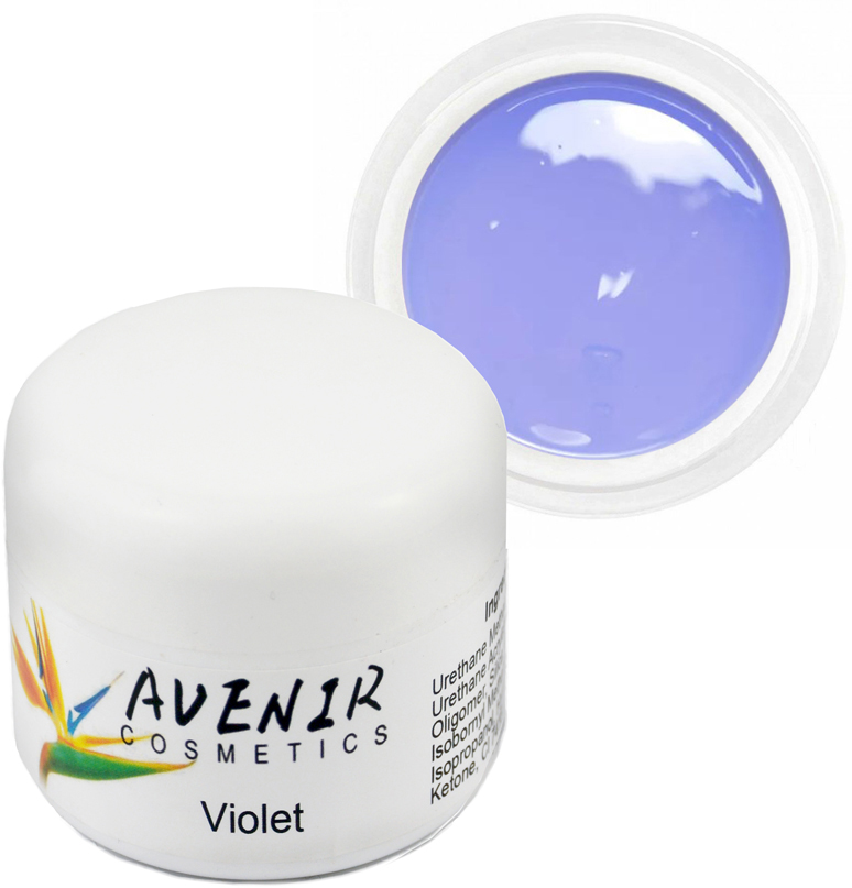 Акція на Гель для наращивания Avenir Cosmetics Violet 50 мл (5900308134849) від Rozetka UA