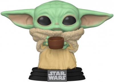 

Коллекционная фигурка Funko POP! Star Wars: The Mandalorian - The Child with Cup (Baby Yoda)