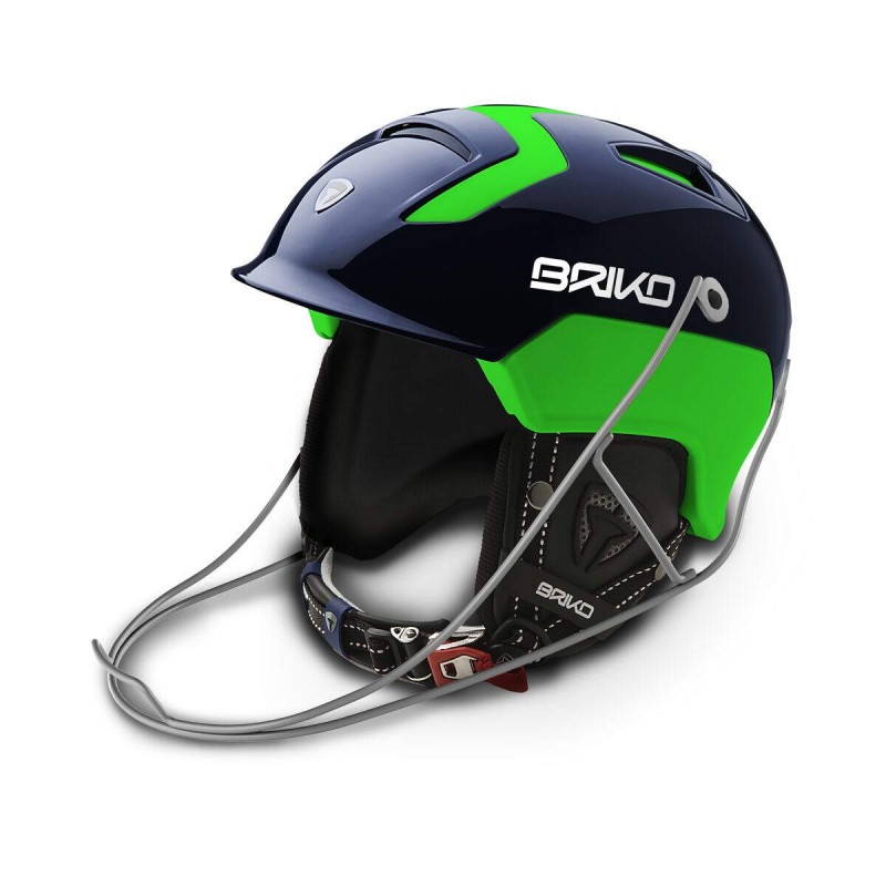 

Шлем SLALOM Briko SLALOM-B016 Blue/Green 58 Голубой (8033766279191)