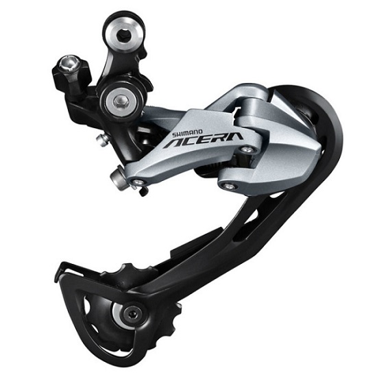 

Переключатель задний Shimano Acera RD-M3000-SGS Shadow 9 скоростей длинный рычаг.