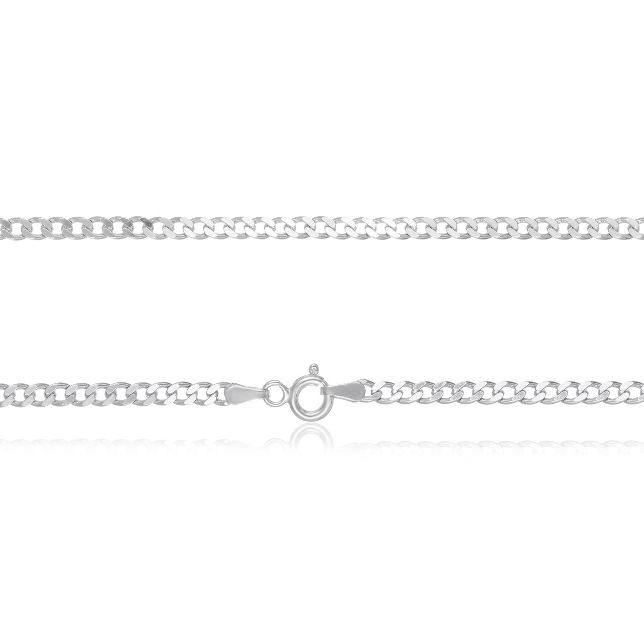 

Серебряная цепь Silvex925 гурмет - 804 2/45, женская