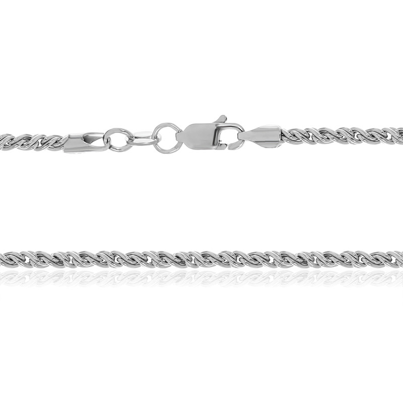 

Серебряная цепь Silvex925 родированная - 833Р 4/50, женская