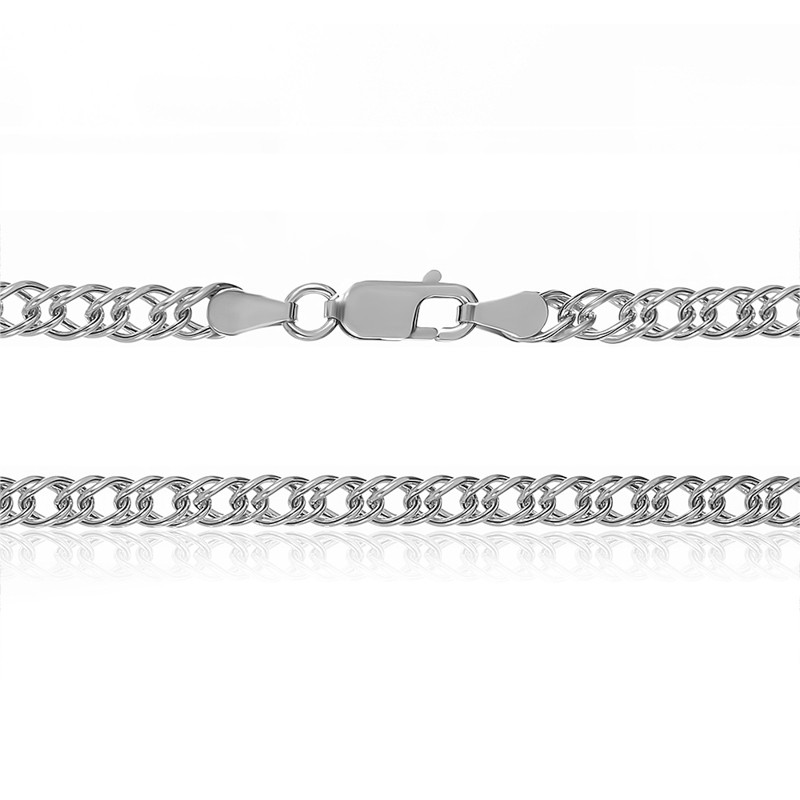 

Серебряная цепь Silvex925 родированная - 811Р 5/45, женская