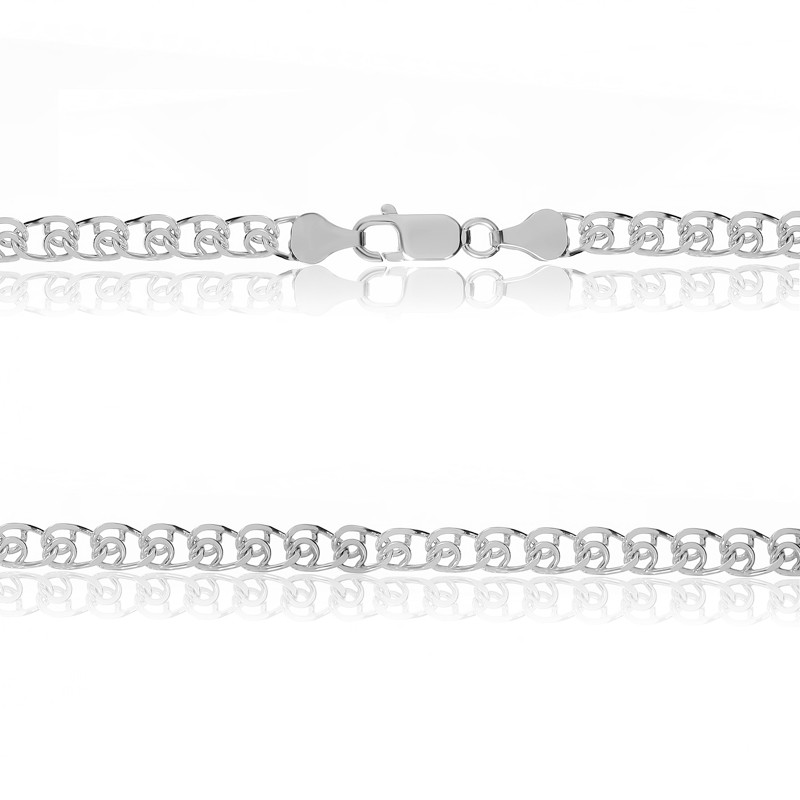 

Серебряная цепь Silvex925 родированная - 841Р 2/45, женская