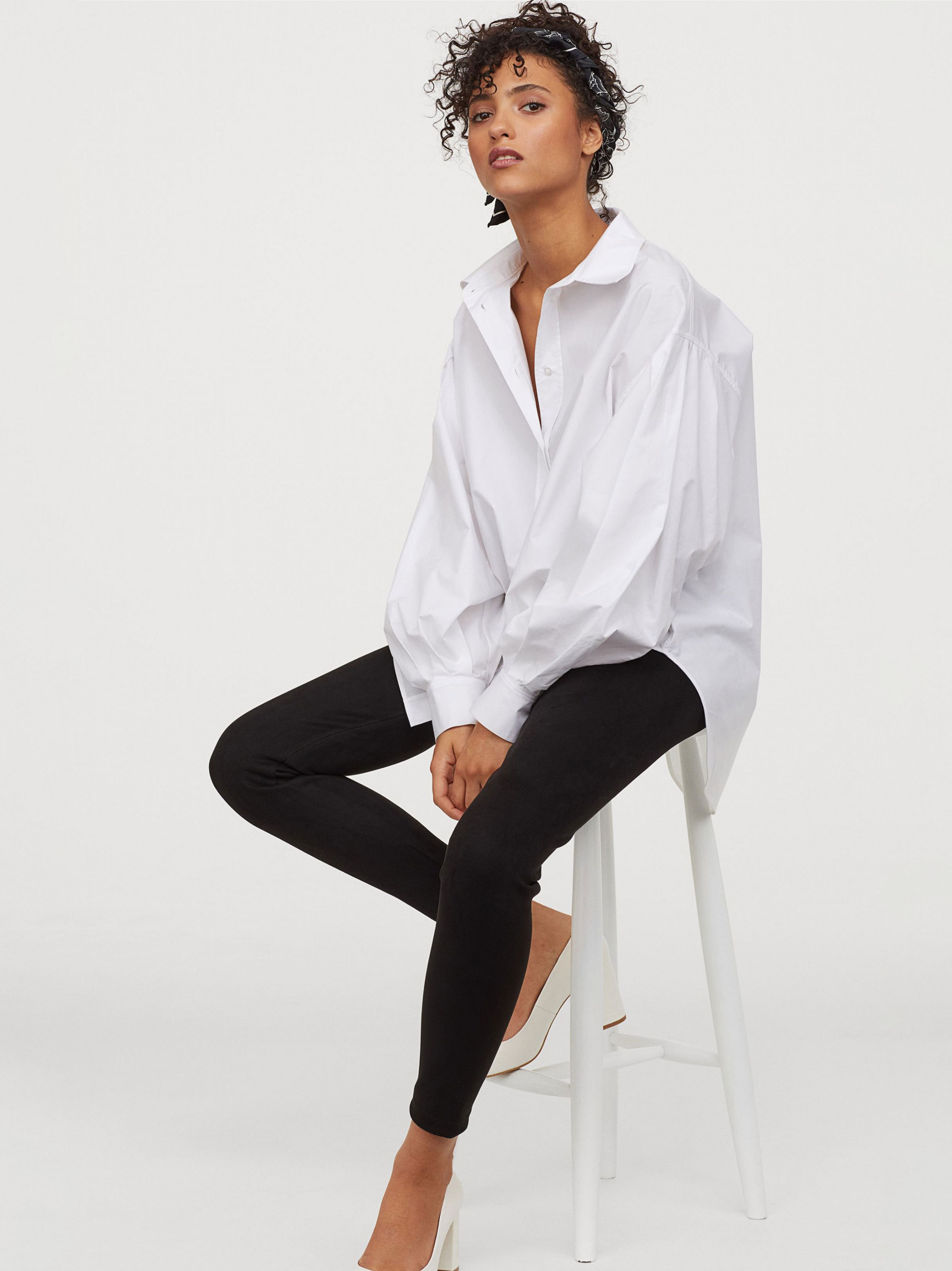 

Леггинсы H&M 79036515 M Черные