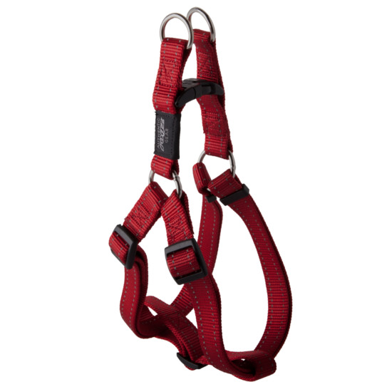 

Нейлоновая шлея Step-In для собак Rogz UTILITY, S, 27-38 красная