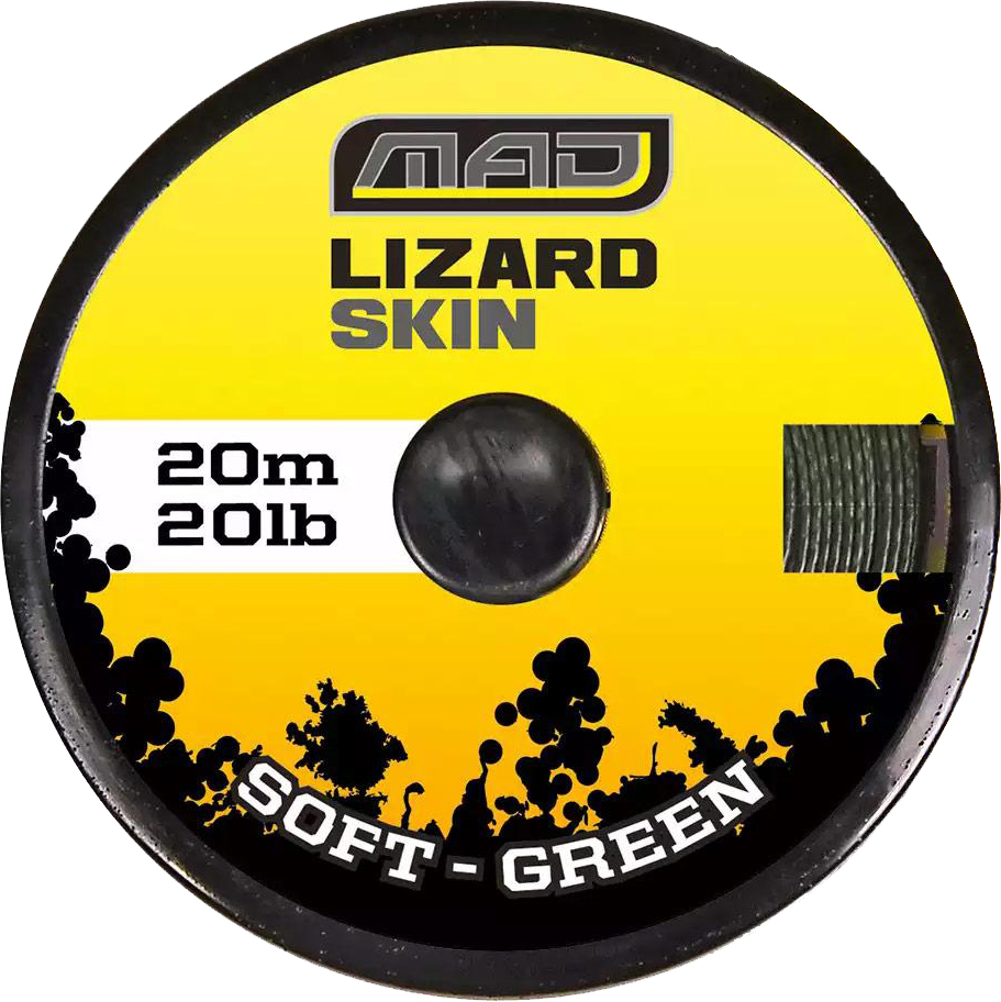 

Шнур поводочный DAM Mad Lizard Skin Soft Green 20 м 20 lb (52134GF)