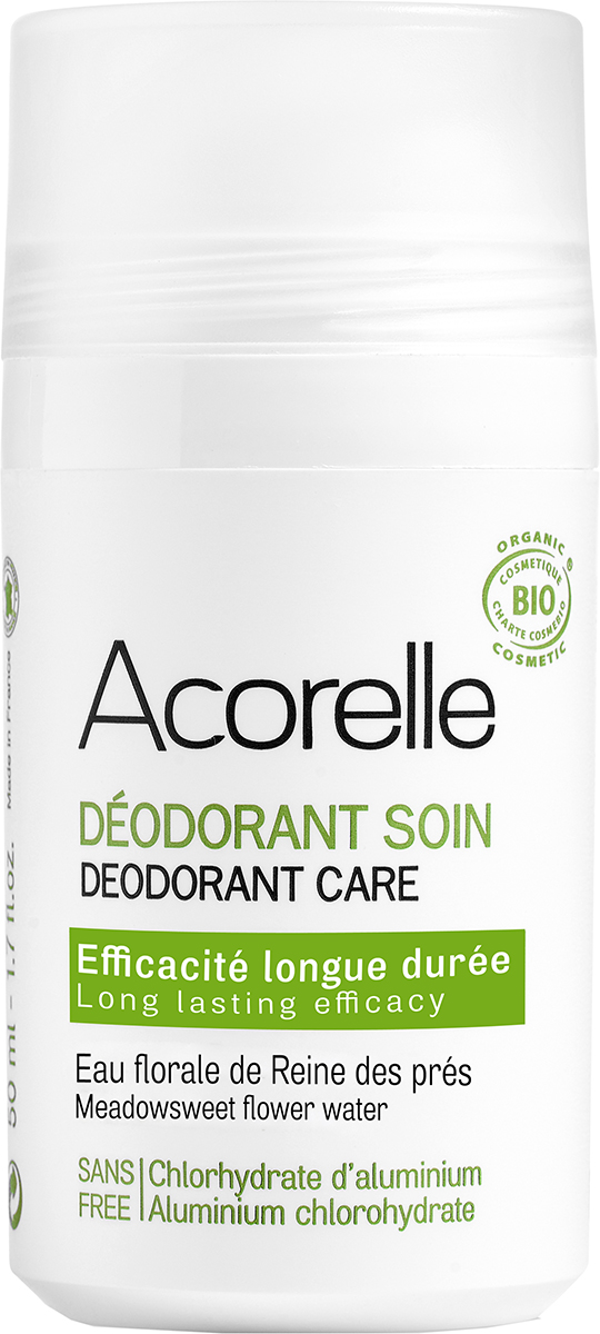 Акция на Дезодорант длительного действия Acorelle роликовый освежающий Луговые цветы органический 50 мл (3700343040400) от Rozetka UA