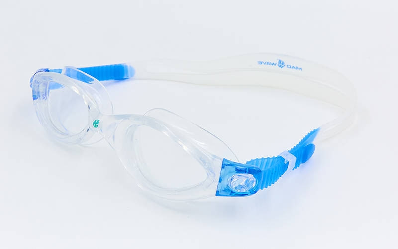 

Очки для плавания тренировочные Mad Wave CLEAR VISION Поликарбонат Силикон Голубой (СПО M043106)