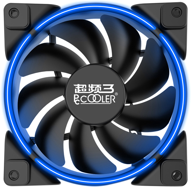 

Кулер PcCooler Corona 120 мм Blue LED