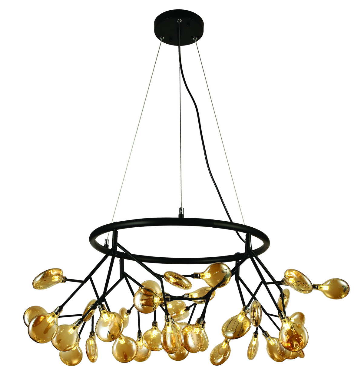 

Люстра Levistella 918LP263-36 BK+BR
