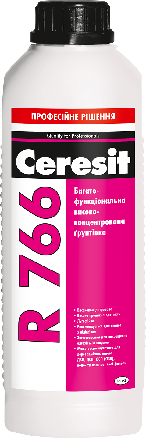 

Грунтовка многофункциональная Ceresit R 766 Светло-желтая (CR2634593)