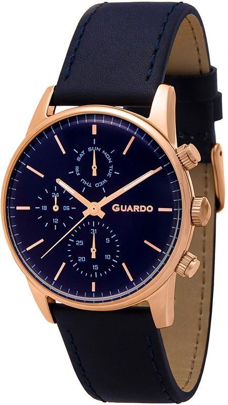 

Мужские часы Guardo P12009 RgBlBl