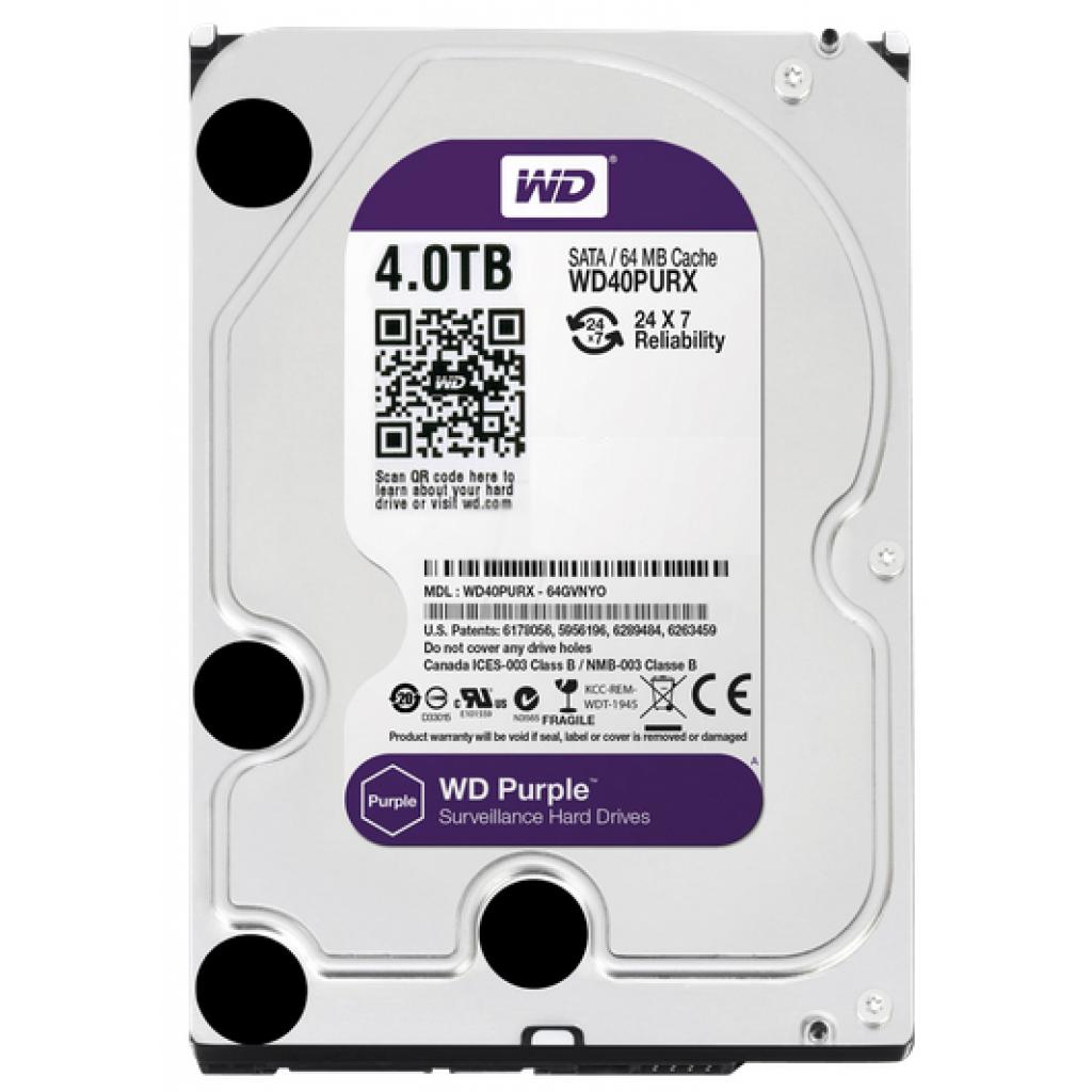 

Жорсткий диск 3.5" 4TB Western Digital (WD40PURX)