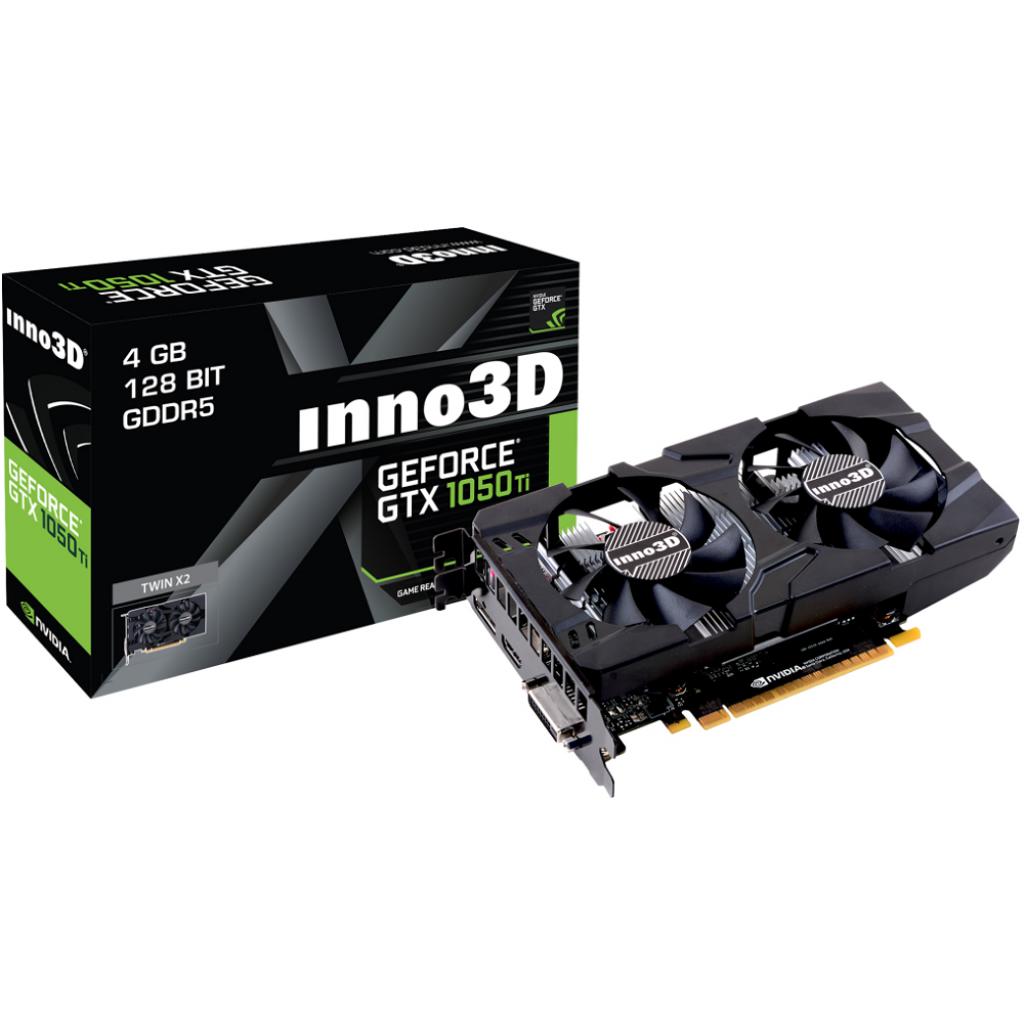 

Відеокарта INNO3D GeForce GTX1050 Ti 4096Mb HerculeZ Twin X2 (N105T-1DDV-M5CM)