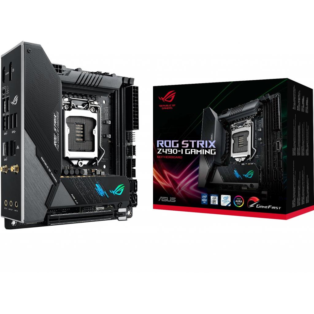 

Материнська плата ASUS ROG STRIX Z490-I GAMING