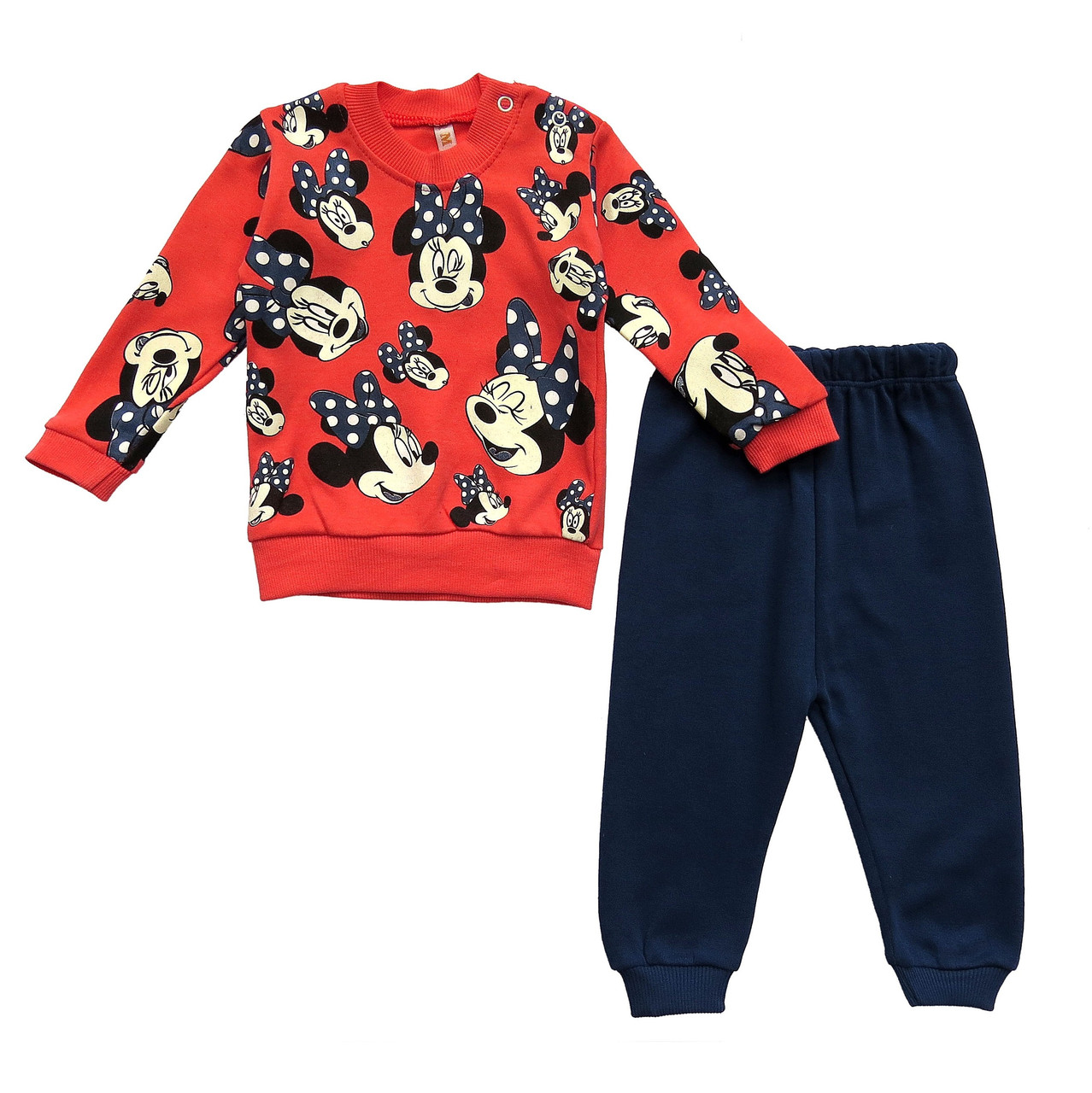 

Костюм RMS Minnie Mouse для девочки 86 см Красный с темно-синим 11019
