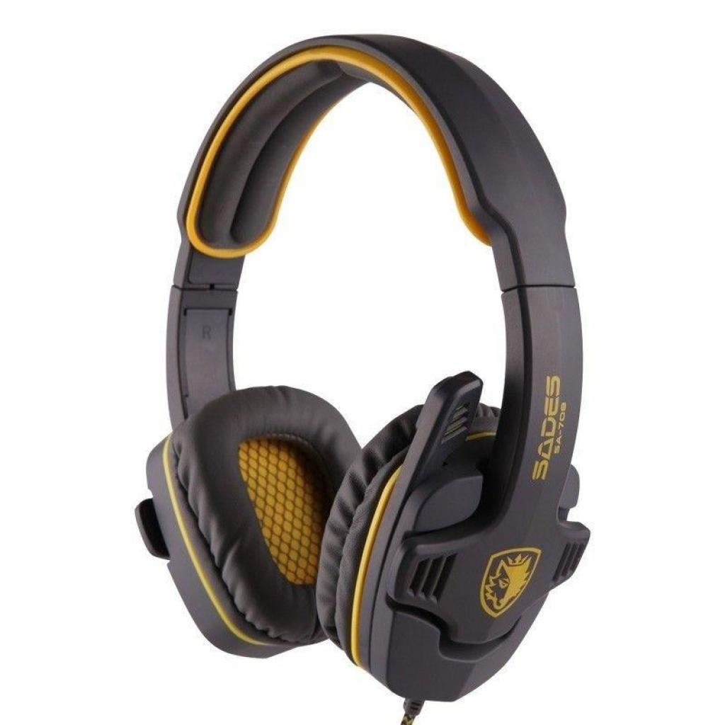 

Навушники SADES Gpower Grey/Yellow (SA708-G-Y)