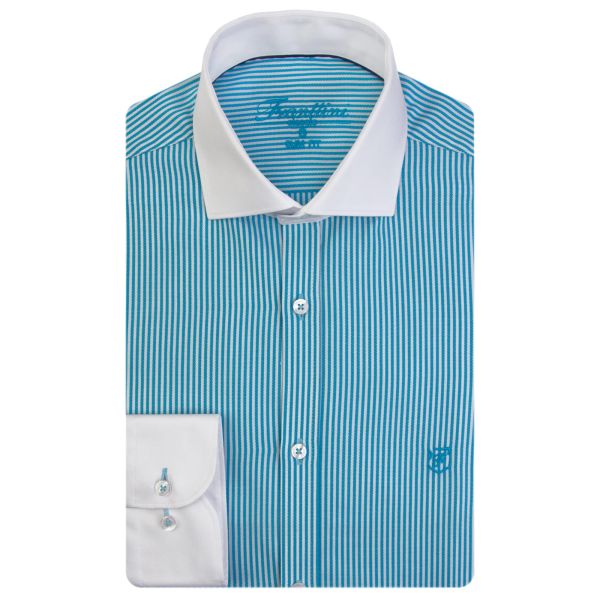 

Рубашка приталенная Frantini PK17803, Рубашка приталенная Frantini PK17803 3XL