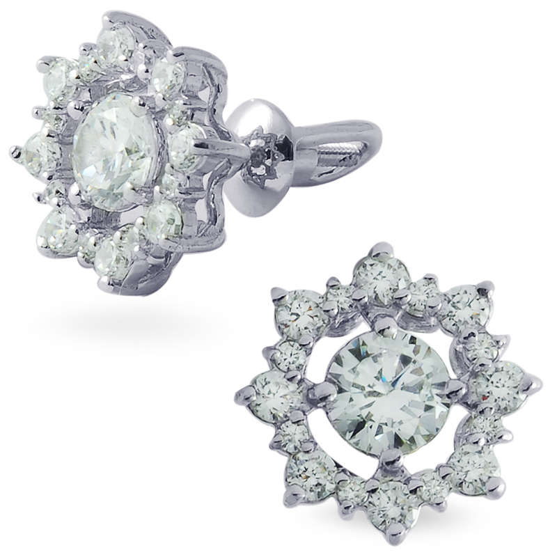 

Серьги пусеты Серебро 925 3.53 г