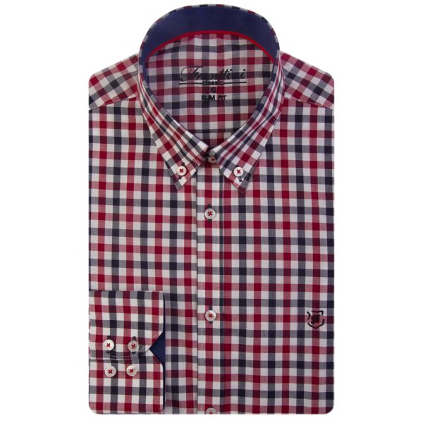 

Рубашка приталенная Frantini PK17603, Рубашка приталенная Frantini PK17603 S