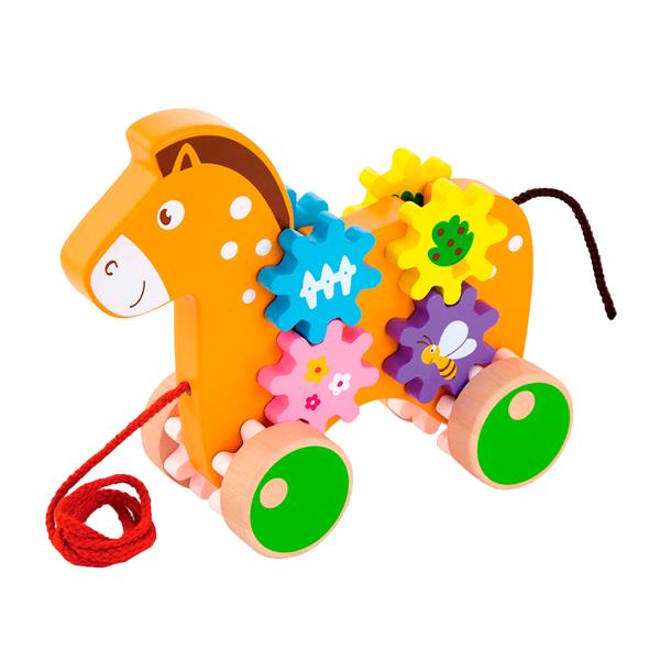 

Игрушка-каталка для малышей Viga Toys 'Лошадка' (50976)