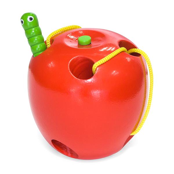 

Шнуровка для малышей Viga Toys 'Яблоко' (56276)