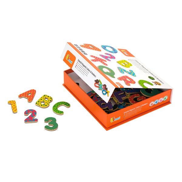 

Набор магнитных букв и цифр Viga Toys 'Буквы и цифры' (59429)
