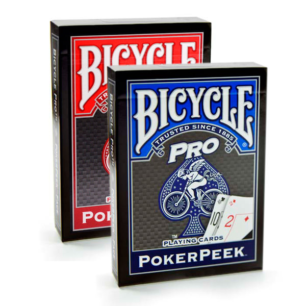 

Игральные карты для покера Bicycle Poker Peek Pro
